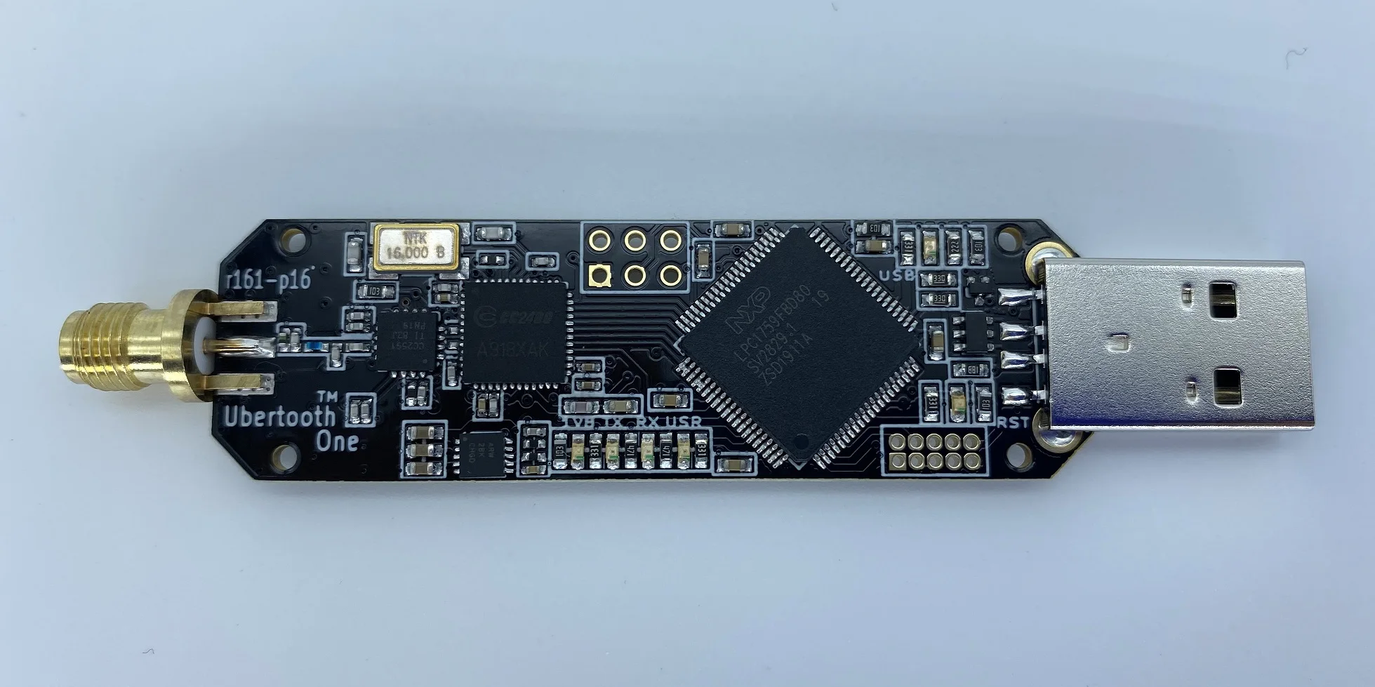 Ubertooth One Upgrade MCU Top Version Bluetooth Protocol Analysis Tool BLE Data Capture
Ubertooth One Upgrade MCU Top Version Bluetooth Protocol Analysis Tool BLE Data Capture