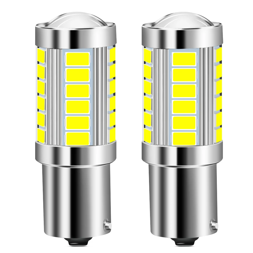 

2pcs 1156 BA15S P21W LED Car Tail Bulb Brake Lights for Hyundai IX35 IX25 Solaris Tucson Sonata Santa Fe Elantra Reina