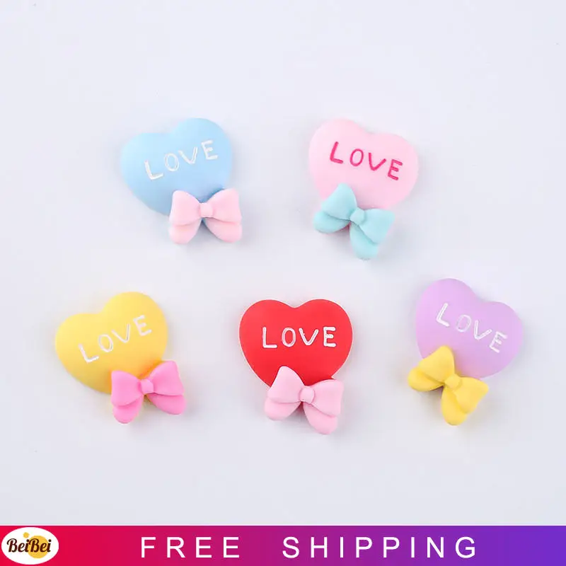 Kawaii Flatback Resin Cartoon Heart Bowknot Cabochon Scrapbooking Crafts Headwear Hair Accessories DIY Phone Case Embellishmen
Kawaii Flatback Resin Cartoon Heart Bowknot Cabochon Scrapbooking Crafts Headwear Hair Accessories DIY Phone Case Embellishmen