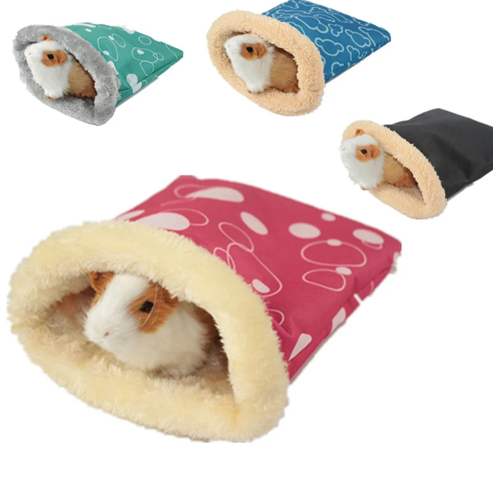 Pet Hamster Guinea Bed Sleeping Sack Hedgehog Hideout Wrap Mat Pouch Snuggle Dog House Cuddle Rat Cat Beds Warm Cave Cage
Pet Hamster Guinea Bed Sleeping Sack Hedgehog Hideout Wrap Mat Pouch Snuggle Dog House Cuddle Rat Cat Beds Warm Cave Cage