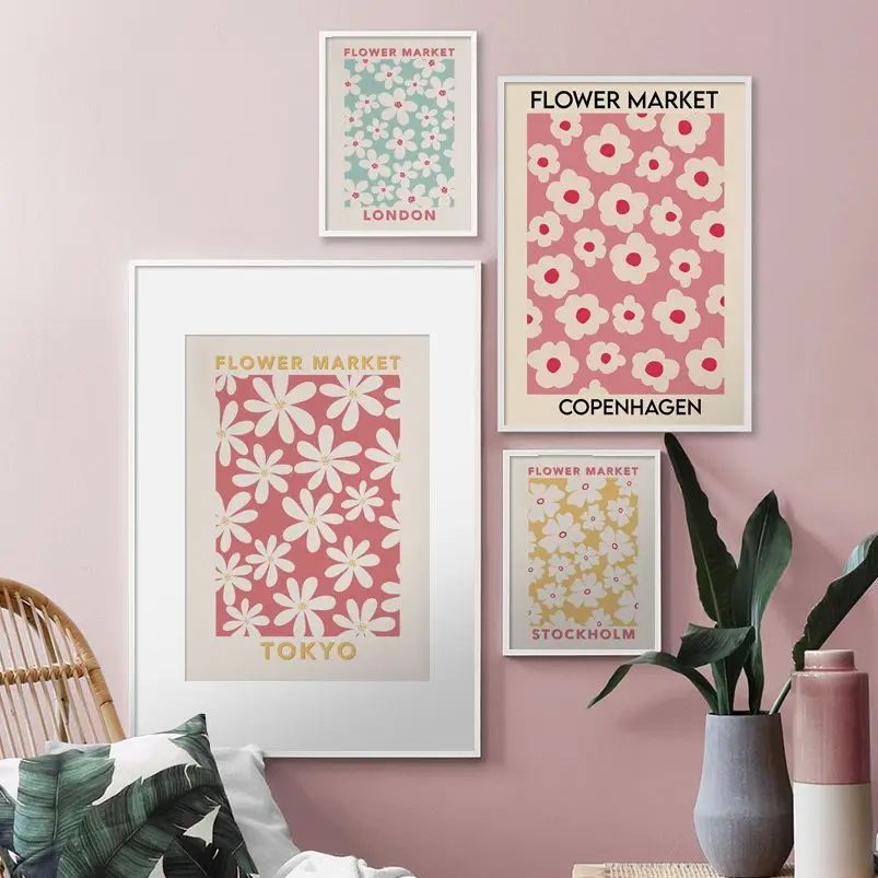 Abstract Flower Market Vintage Minimalist Wall Art Canvas Nordic Posters Painting And Prints Wall Pictures For Living Room Decor
Abstract Flower Market Vintage Minimalist Wall Art Canvas Nordic Posters Painting And Prints Wall Pictures For Living Room Decor