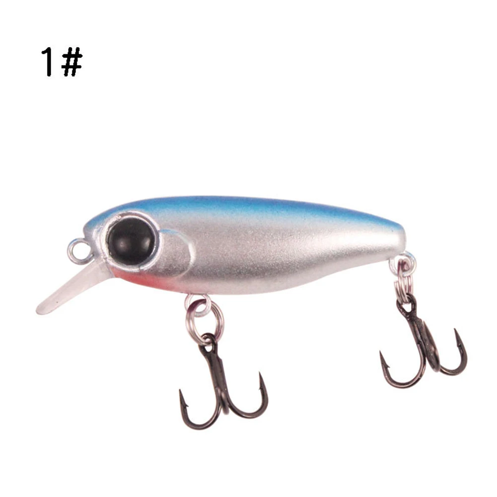 Bait Fishing Lure 4.5cm/2.5g Built-in Noise Beads 1#-6# Crankbaits Fish Hook Hard Bait Metal Mino Luya Plastic
Bait Fishing Lure 4.5cm/2.5g Built-in Noise Beads 1#-6# Crankbaits Fish Hook Hard Bait Metal Mino Luya Plastic