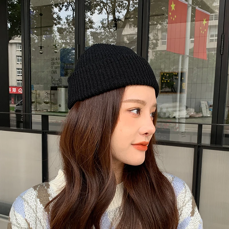Winter Beanie Hat for Women Knit Cap Ins Fashion Keep Warm Wool Couple Cap Lady Thread Knitted Beanie Cold Twist Female Bonnet
Winter Beanie Hat for Women Knit Cap Ins Fashion Keep Warm Wool Couple Cap Lady Thread Knitted Beanie Cold Twist Female Bonnet