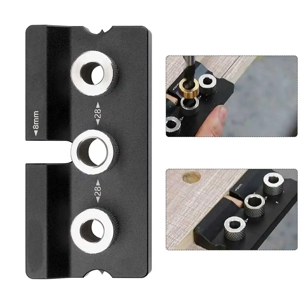 Drilling Guide Precision Punch Locator Cam Jig 3 In 1 Dowelling Jig Wood Hole Drilling Guide Position For DIY Wood Working
Drilling Guide Precision Punch Locator Cam Jig 3 In 1 Dowelling Jig Wood Hole Drilling Guide Position For DIY Wood Working