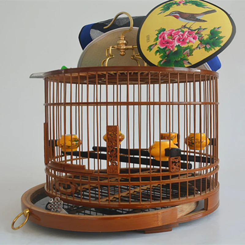 Round Small Bird Cage Bamboo Pigeon Supplies Nest Parrots Bird Cage Decoration Bird Cage Bird Perch Cage Perroquet Pet Items
Round Small Bird Cage Bamboo Pigeon Supplies Nest Parrots Bird Cage Decoration Bird Cage Bird Perch Cage Perroquet Pet Items