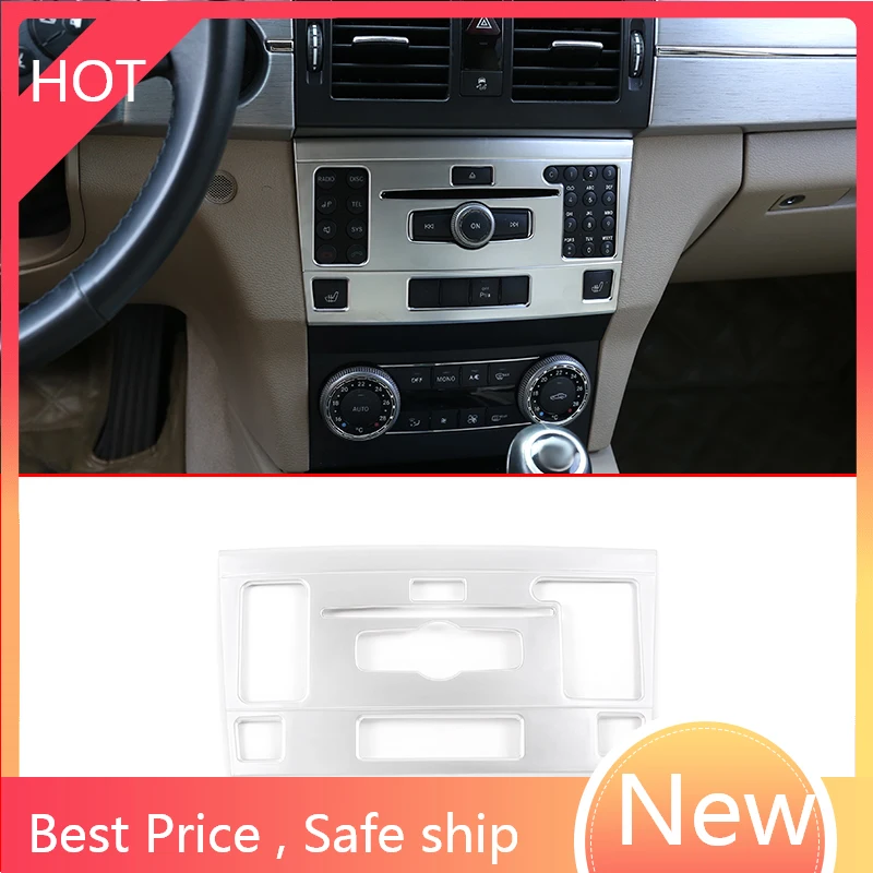 For Mercedes benz GLK Class X204 2010-2012 ABS Chrome Center Console CD Decoration Frame Trim Car Accessories KKI
For Mercedes benz GLK Class X204 2010-2012 ABS Chrome Center Console CD Decoration Frame Trim Car Accessories KKI