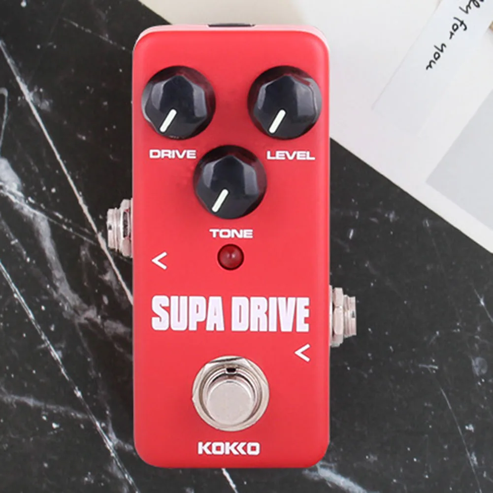 Педаль для электрогитары KOKKO FOD5 SUPA DRIVE Overdrive, портативная педаль для создания эффектов, Миниатюрный блок эффектов, истинное обходное переключение оборудования
Педаль для электрогитары KOKKO FOD5 SUPA DRIVE Overdrive, портативная педаль для создания эффектов, Миниатюрный блок эффектов, истинное обходное переключение оборудования