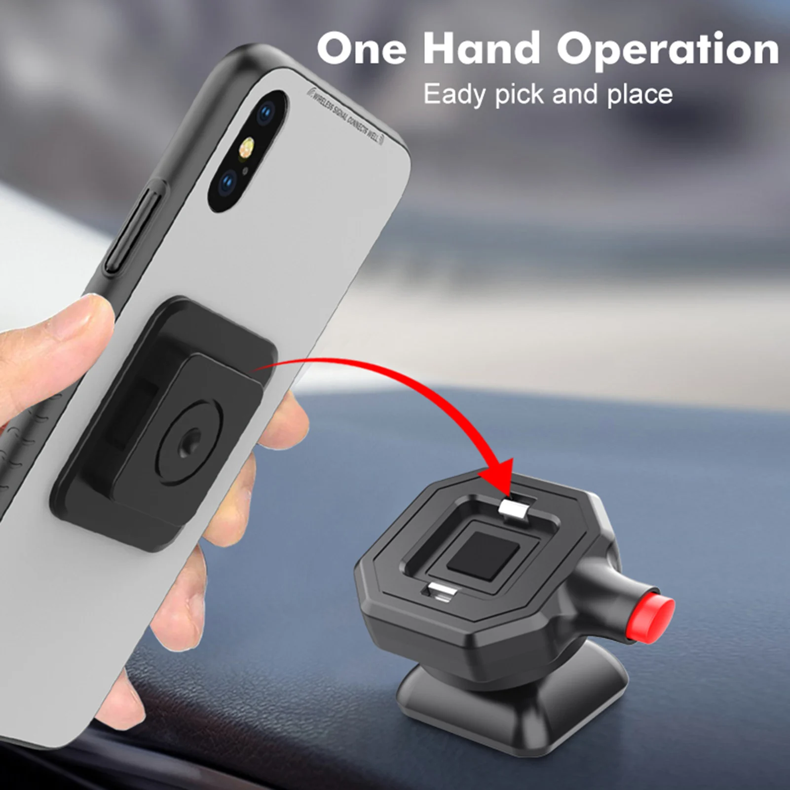 Car Phone Holder 360 Degree Rotatable Mobile Phone Bracket For 3.5-6.8 Inches Phones Car Dashboard Phone Mount Cell Phone Stand
Car Phone Holder 360 Degree Rotatable Mobile Phone Bracket For 3.5-6.8 Inches Phones Car Dashboard Phone Mount Cell Phone Stand