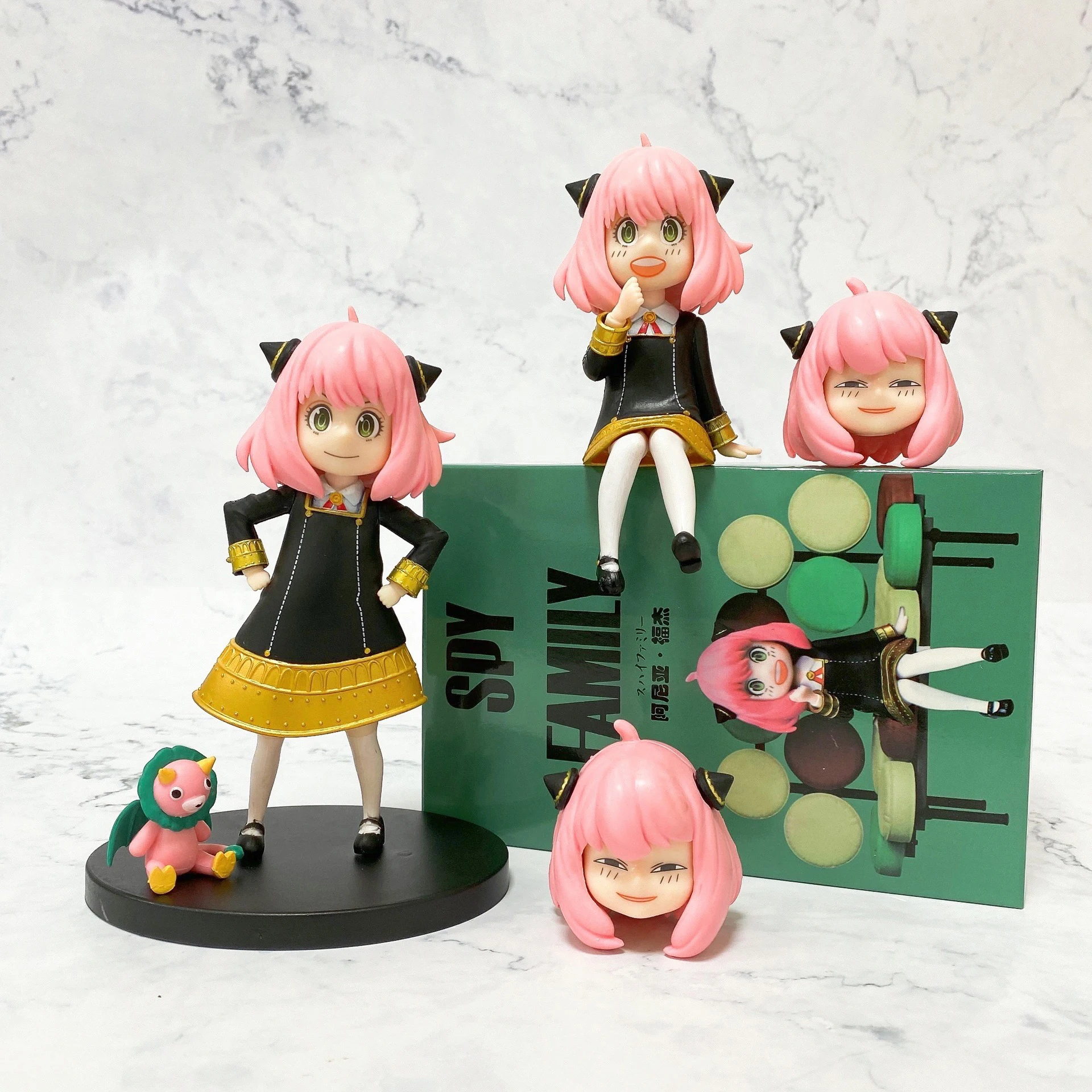 Spy X Family Kawaii Anya Forger Anime Action Figurines Dolls 17cm Cute Manga Figure Model Toys Room Decor Birthday Gift for Boys
Spy X Family Kawaii Anya Forger Anime Action Figurines Dolls 17cm Cute Manga Figure Model Toys Room Decor Birthday Gift for Boys