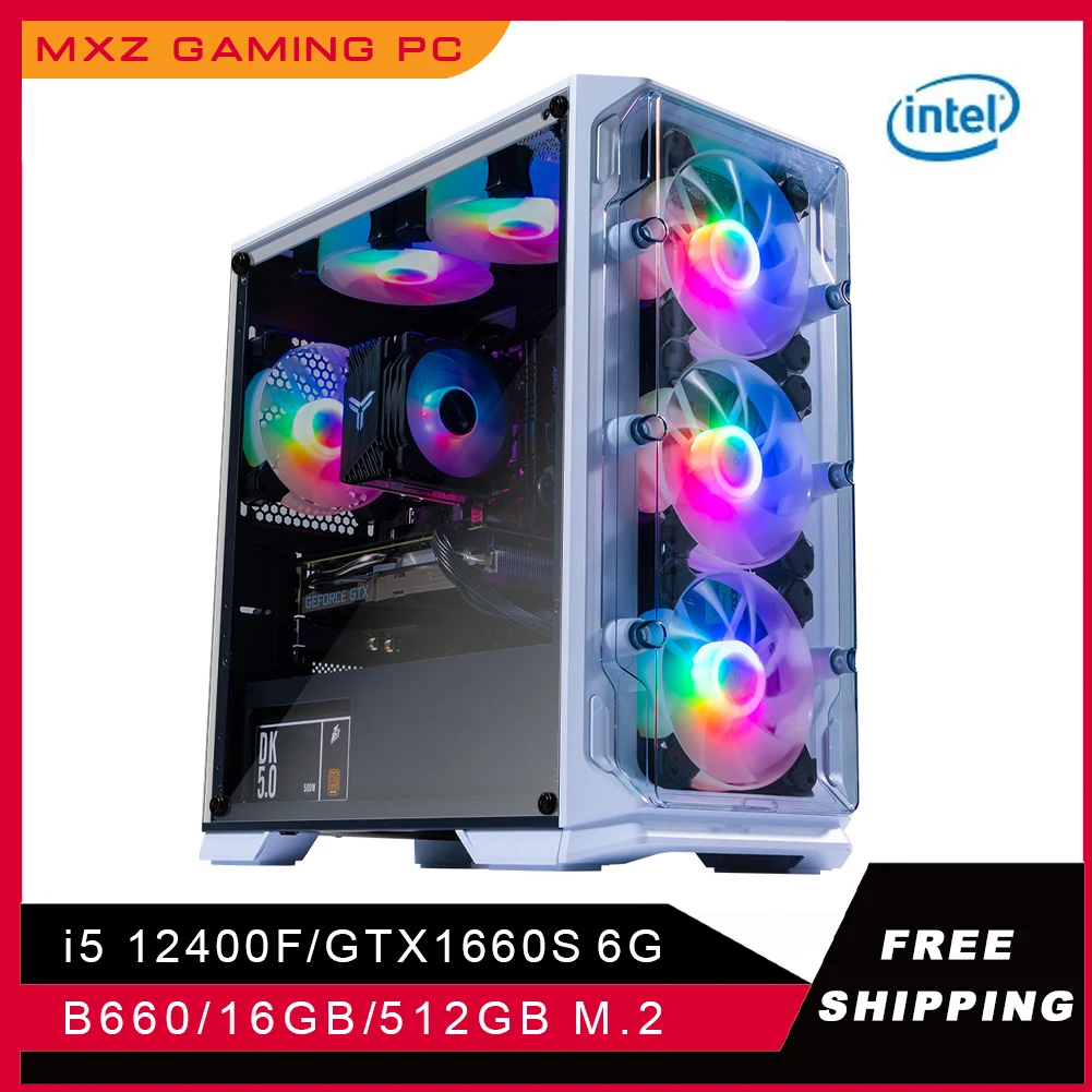 Игровой ПК MXZ DIY I5 12400F, графическая карта GTX1660S 512 Гбит/с, SSD 16 ГБ, ПК для геймеров на заказ, ПК для геймеров
Игровой ПК MXZ DIY I5 12400F, графическая карта GTX1660S 512 Гбит/с, SSD 16 ГБ, ПК для геймеров на заказ, ПК для геймеров