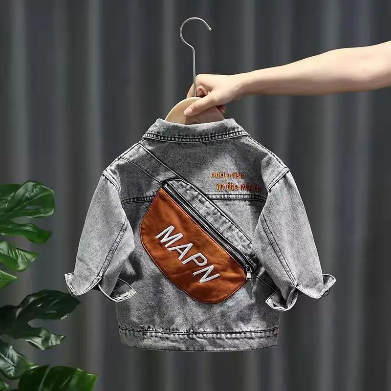 KidsDerss Boys Spring And Autumn Denim Jacket Western Style Baby Top Children's Autumn Handsome Jacket
KidsDerss Boys Spring And Autumn Denim Jacket Western Style Baby Top Children's Autumn Handsome Jacket