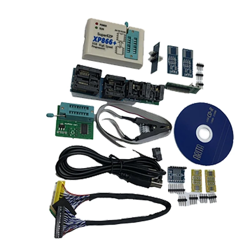 SPI Programmable Logic Circuit High-Speed Programmer Fast Read And Write XP866+ Widely Compatible With 12 Sockets
SPI Programmable Logic Circuit High-Speed Programmer Fast Read And Write XP866+ Widely Compatible With 12 Sockets