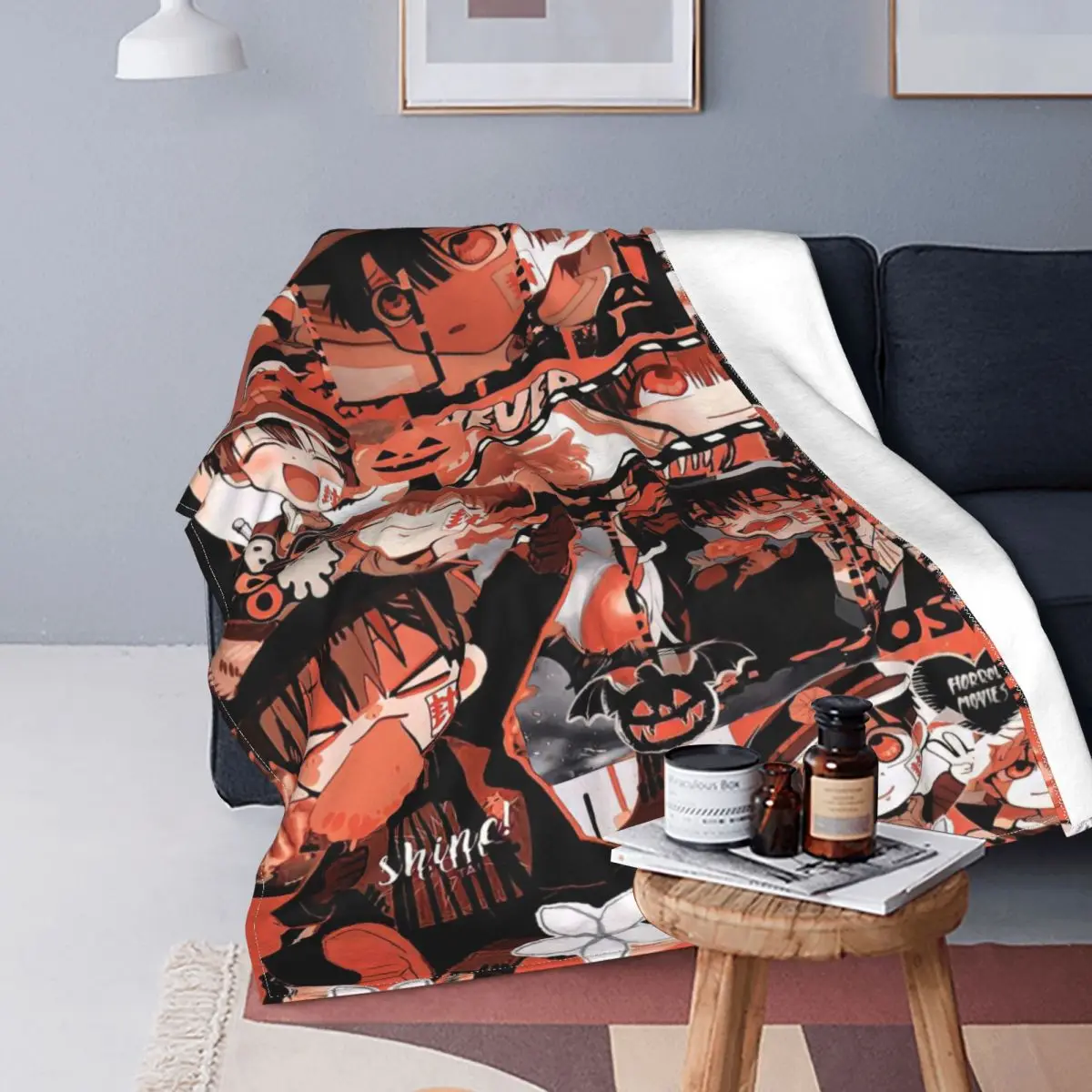 Одеяло Hanako Kun манга в туалете, Фланелевое текстильное украшение, аниме плед в клетку, мягкое покрывало для дома, автомобиля, постельное белье 
Одеяло Hanako Kun манга в туалете, Фланелевое текстильное украшение, аниме плед в клетку, мягкое покрывало для дома, автомобиля, постельное белье