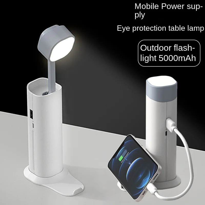 Power bank compact portable eye protection learning desk lamp bedroom outdoor flashlight Mini multifunctional mobilepower supply
Power bank compact portable eye protection learning desk lamp bedroom outdoor flashlight Mini multifunctional mobilepower supply