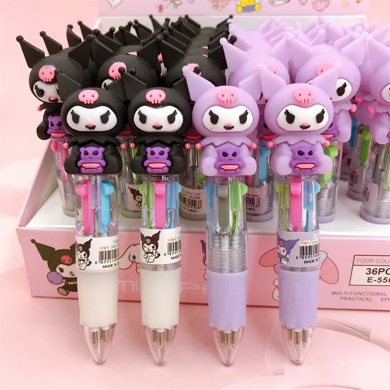 Kawaii Kuromi силиконовая шариковая ручка 4 цвета аниме Студенты Школа Офис Канцтовары мультфильм разноцветные ручка подарки игрушка
Kawaii Kuromi силиконовая шариковая ручка 4 цвета аниме Студенты Школа Офис Канцтовары мультфильм разноцветные ручка подарки игрушка