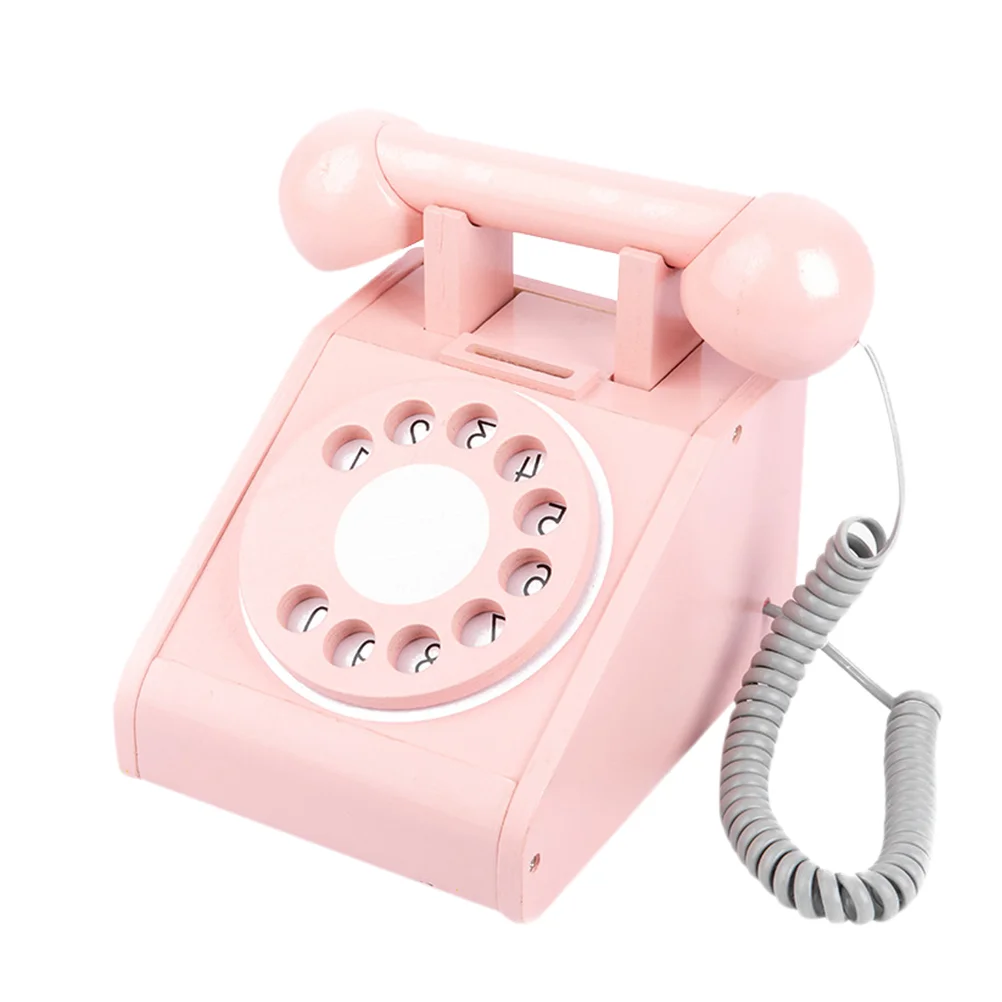 Toytelephone Wooden Rotary Kids Toysplaything Accessories Decorations Miniature House Holderretro Teaching Education Cell
Toytelephone Wooden Rotary Kids Toysplaything Accessories Decorations Miniature House Holderretro Teaching Education Cell