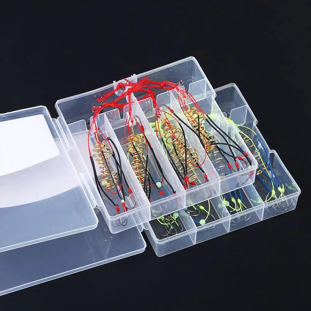4Pcs/Lot Explosion Fishing Hook 6#-13# Fishing Lure Bait Trap Feeder Cage Fishing Hook with Stainless Steel Springs
4Pcs/Lot Explosion Fishing Hook 6#-13# Fishing Lure Bait Trap Feeder Cage Fishing Hook with Stainless Steel Springs
