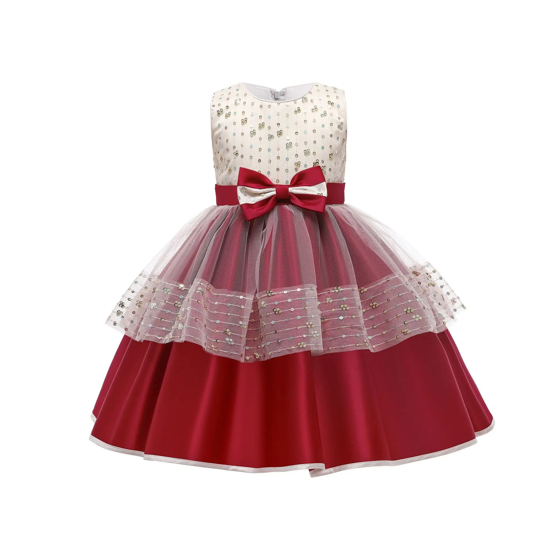 Flower Girl Dresses O-Neck Knee-Length Pageant Dresses for Girls A-LINE SATIN Girl Dress
Flower Girl Dresses O-Neck Knee-Length Pageant Dresses for Girls A-LINE SATIN Girl Dress