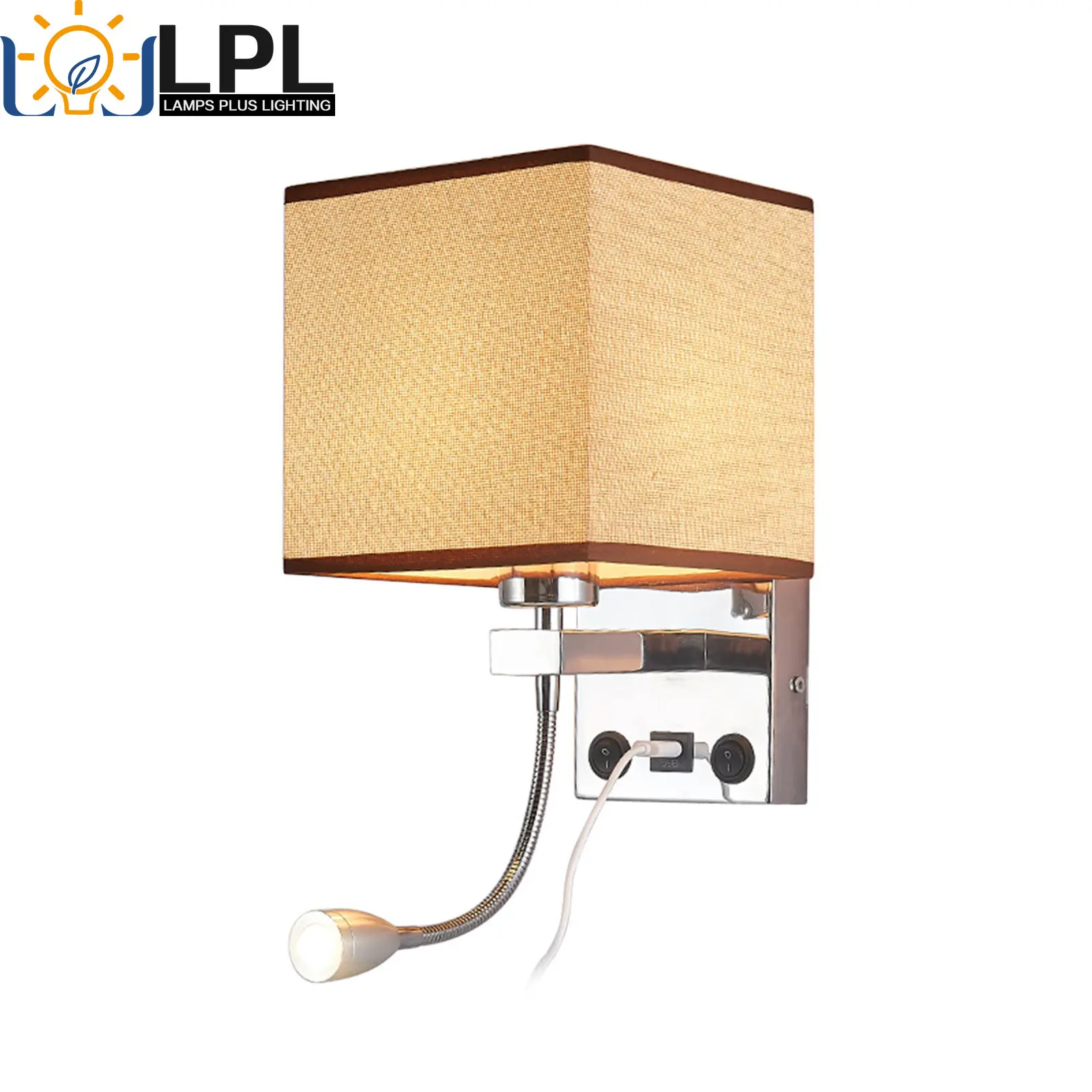 1 Head Indoor Hotel Wall Lights LED Fabrics Wall Lamp Bedside Bedroom Applique Sconce with Switch USB Bulb Interior Headboard
1 Head Indoor Hotel Wall Lights LED Fabrics Wall Lamp Bedside Bedroom Applique Sconce with Switch USB Bulb Interior Headboard