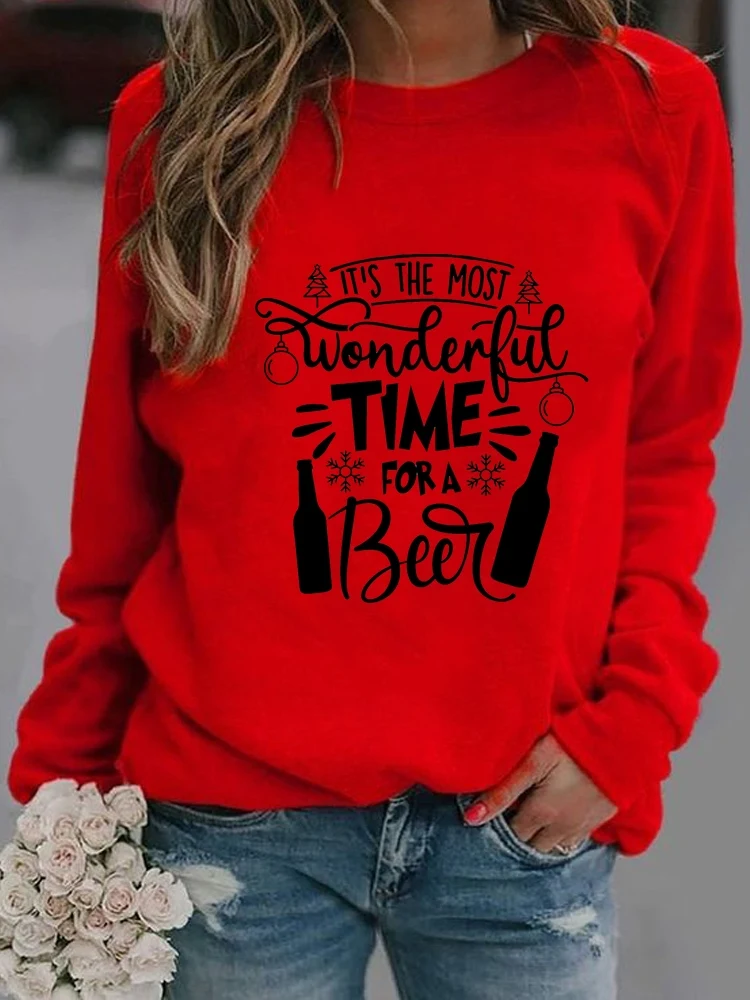 Wine Love Sweet Cute Merry Christmas Festival Pullovers Fashion Women Casual Female Hoodies Print Woman Graphic Sweatshirts
Wine Love Sweet Cute Merry Christmas Festival Pullovers Fashion Women Casual Female Hoodies Print Woman Graphic Sweatshirts