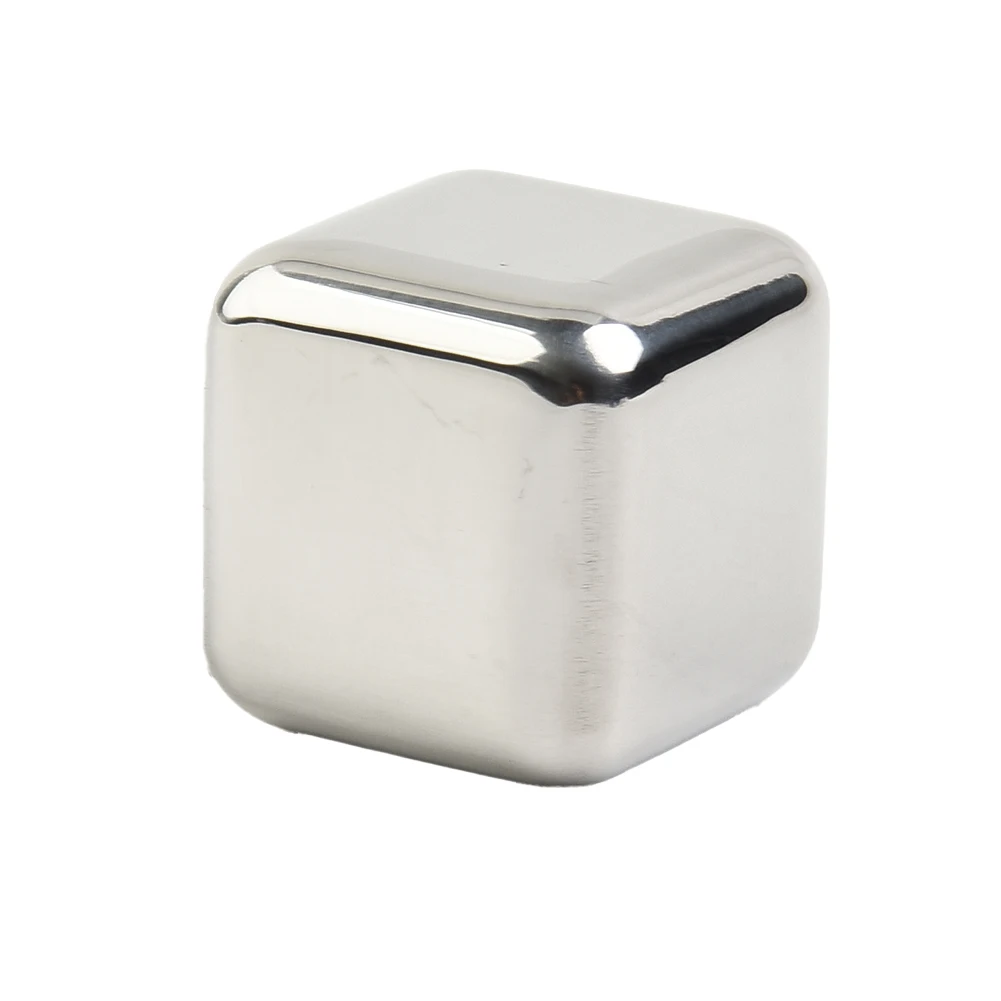 Cube Steel Ice Cube Food-grade Never Dilute (304) Stainless Steel 1 X 2.7x2.7x2.7cm Brand New For Whiskey Wine
Cube Steel Ice Cube Food-grade Never Dilute (304) Stainless Steel 1 X 2.7x2.7x2.7cm Brand New For Whiskey Wine