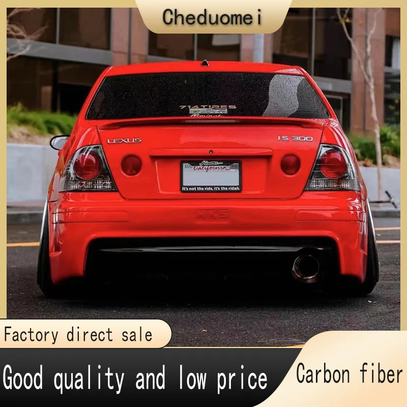 Suitable for Lexus IS200 Biting Shark original carbon fiber small tail non-destructive installation
Suitable for Lexus IS200 Biting Shark original carbon fiber small tail non-destructive installation