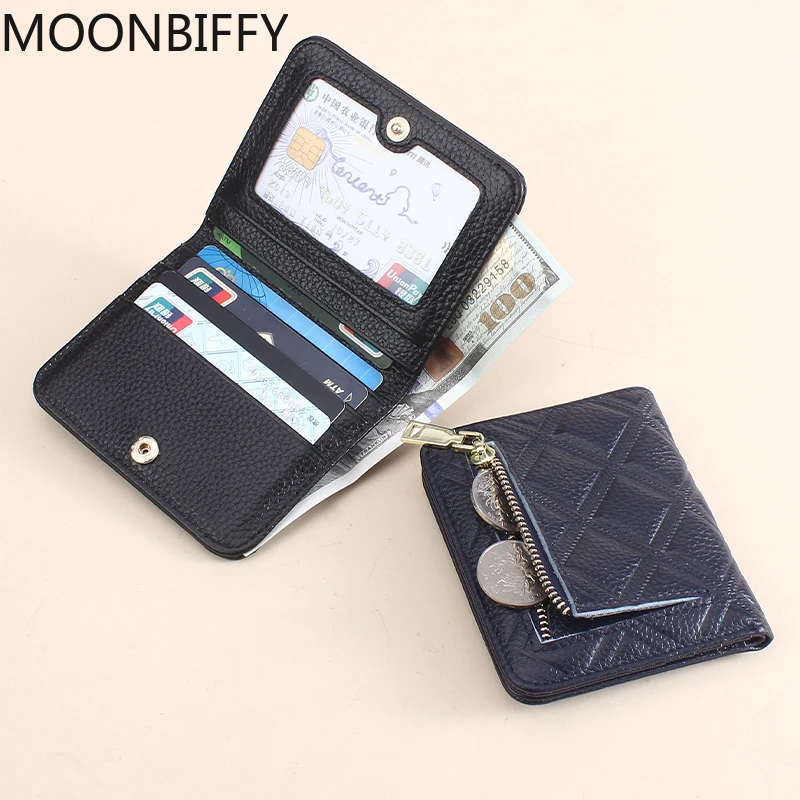 Rhombic Leather Bifold Wallet for Women Elegant Fashionable Card Holder Pocket Money Bags Coin Purses Lincese Holders for Ladies
Rhombic Leather Bifold Wallet for Women Elegant Fashionable Card Holder Pocket Money Bags Coin Purses Lincese Holders for Ladies
