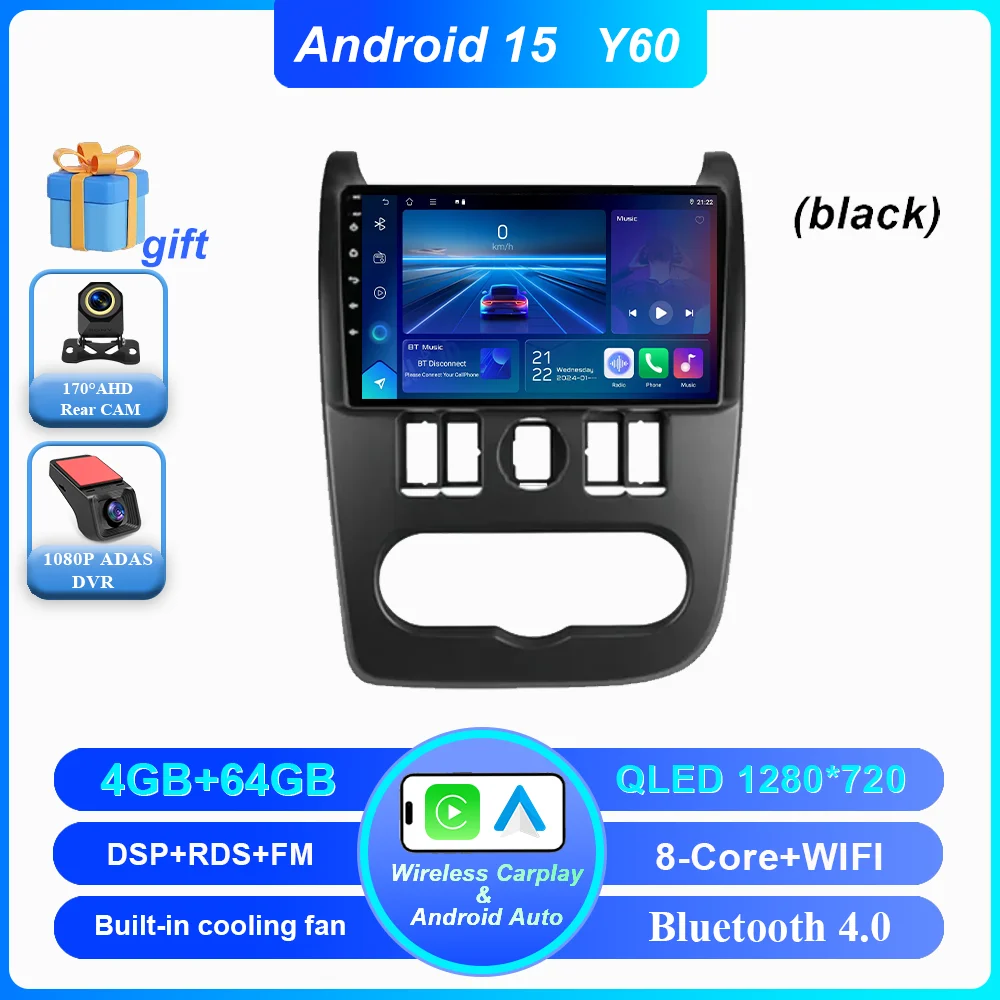 Автомобильный Android 15 GPS-навигатор для Renault Logan Sandero для Dacia Duster 2009-2017 авторадио стерео мультимедийный плеер Carplay
Автомобильный Android 15 GPS-навигатор для Renault Logan Sandero для Dacia Duster 2009-2017 авторадио стерео мультимедийный плеер Carplay