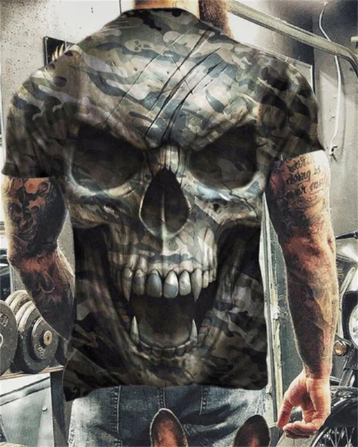 2023 Summer Hot New 3D Skeleton Print Men'S T-Shirt Casual Loose Pullover Short Sleeve Street Hip-Hop Oversized Clothing 100-6XL
2023 Summer Hot New 3D Skeleton Print Men'S T-Shirt Casual Loose Pullover Short Sleeve Street Hip-Hop Oversized Clothing 100-6XL