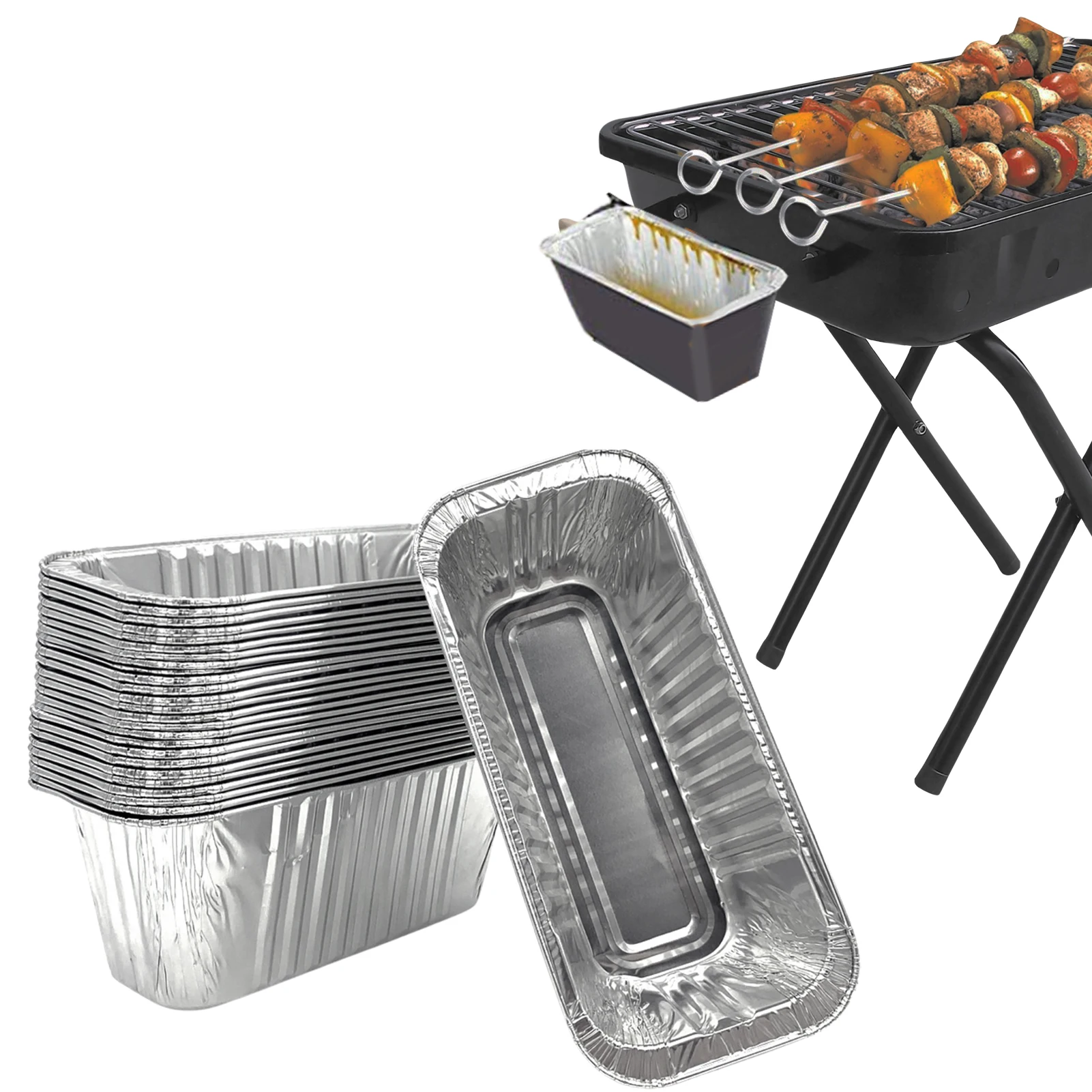 45Pcs Grill Drip Pans For Outdoor Grill Griddle Grill Liners Foil Tray Drip Pans Aluminum Foil Drip Pan Grease Cup Liners
45Pcs Grill Drip Pans For Outdoor Grill Griddle Grill Liners Foil Tray Drip Pans Aluminum Foil Drip Pan Grease Cup Liners