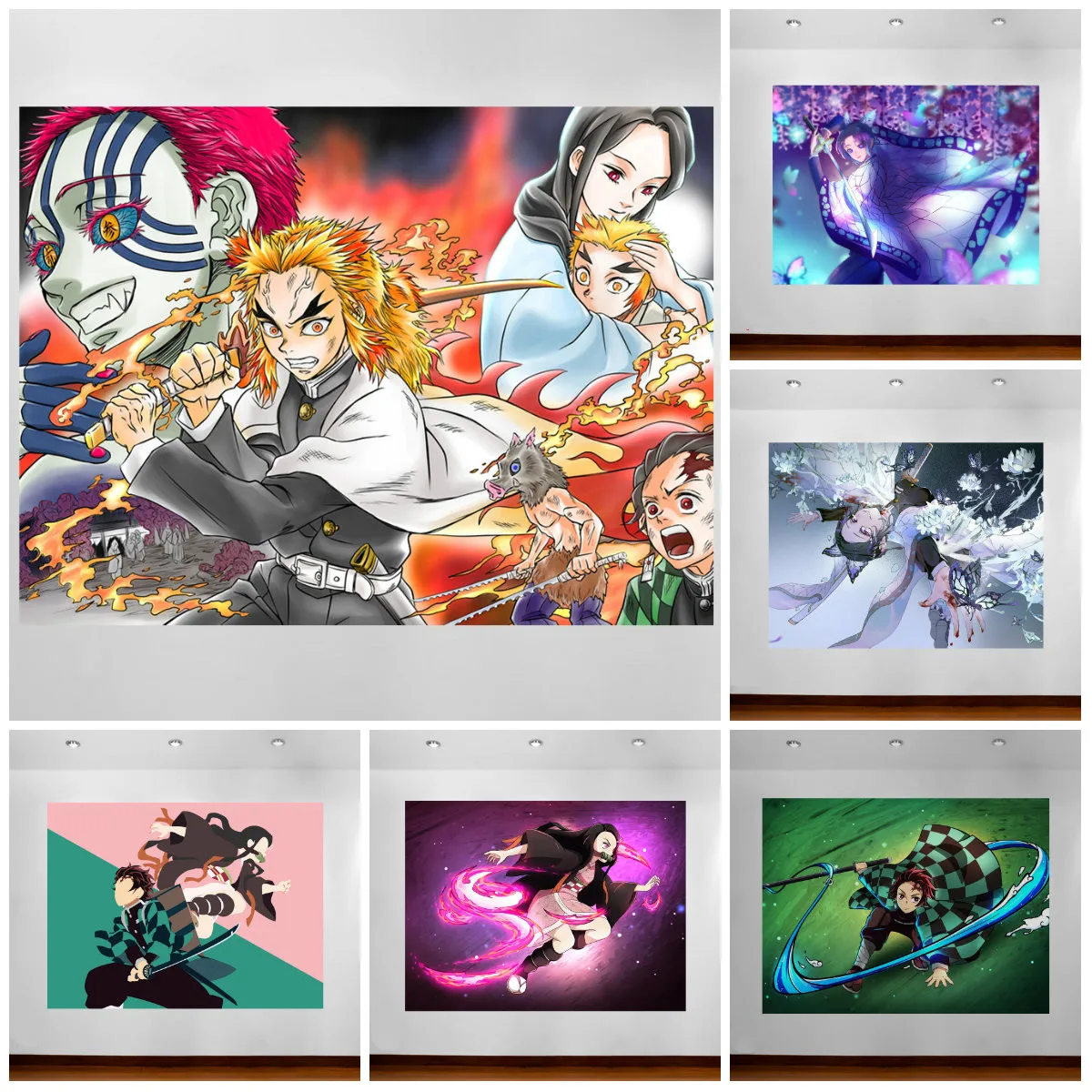 Kimetsu No Yaiba Anime Posters Canvas Painting Living Room Wall Art Anime Decor Bedroom Wall Paintings Home Decoration Painting
Kimetsu No Yaiba Anime Posters Canvas Painting Living Room Wall Art Anime Decor Bedroom Wall Paintings Home Decoration Painting