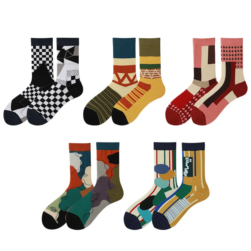 Trendy Couple Socks Female Autumn and Winter Japanese Irregular Creative Fashion Simple New Trendy Socks In The Tube
Trendy Couple Socks Female Autumn and Winter Japanese Irregular Creative Fashion Simple New Trendy Socks In The Tube