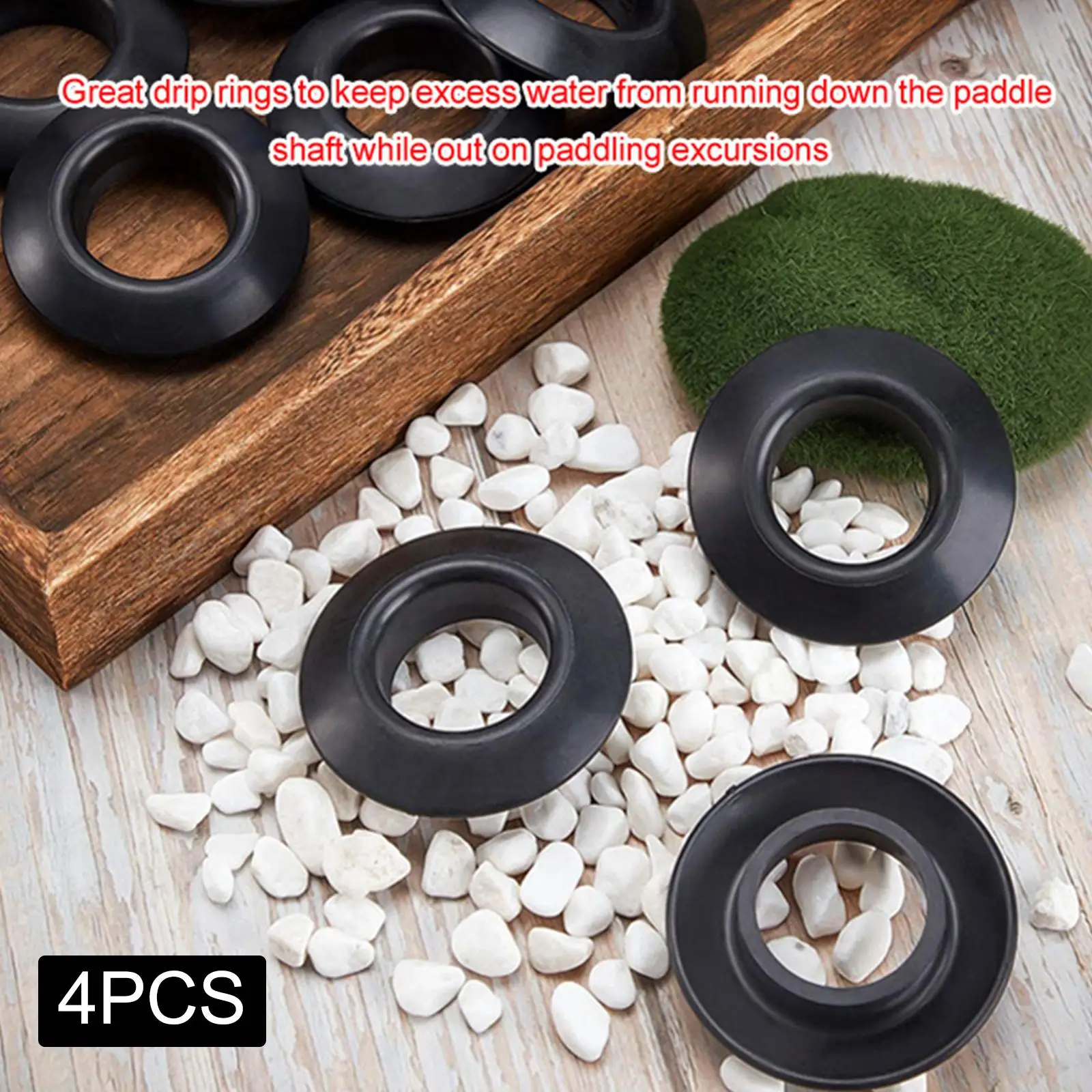 4x Universal Kayak Drip Rings Durable Splash Guards PVC for Kayak and Canoe Paddles Boating Accessory Replacement
4x Universal Kayak Drip Rings Durable Splash Guards PVC for Kayak and Canoe Paddles Boating Accessory Replacement