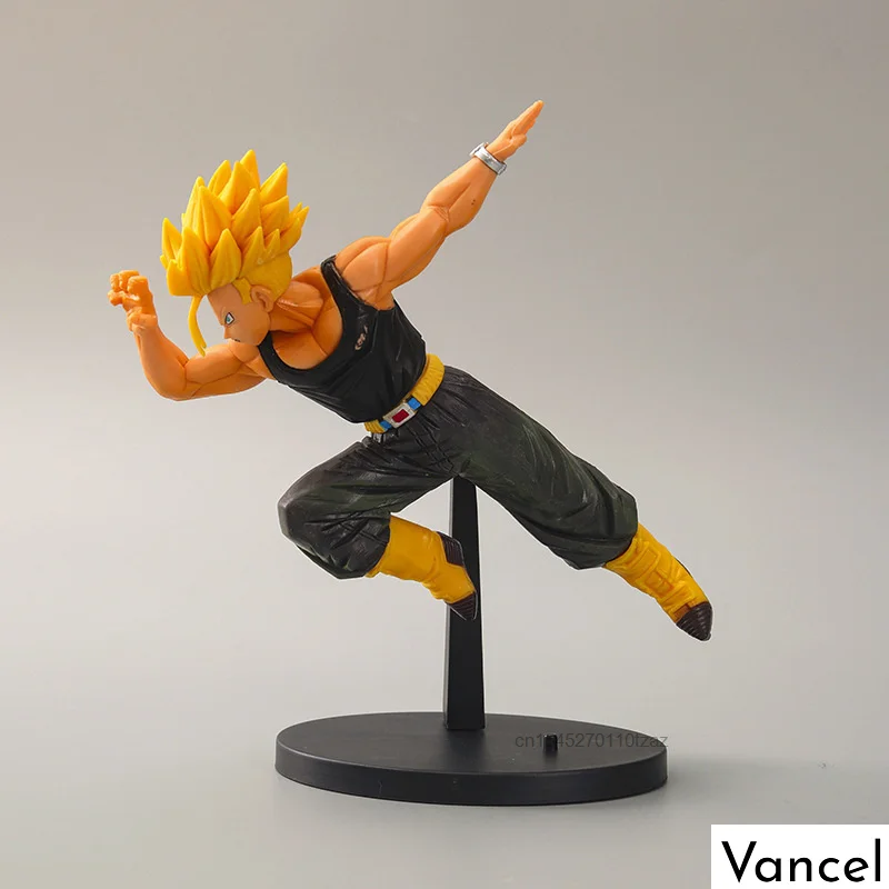 21cm Dragon Ball Z Super Saiyan Model Trunks Vegeta son combat Action PVC Figure Collections Children Toys Gift
21cm Dragon Ball Z Super Saiyan Model Trunks Vegeta son combat Action PVC Figure Collections Children Toys Gift
