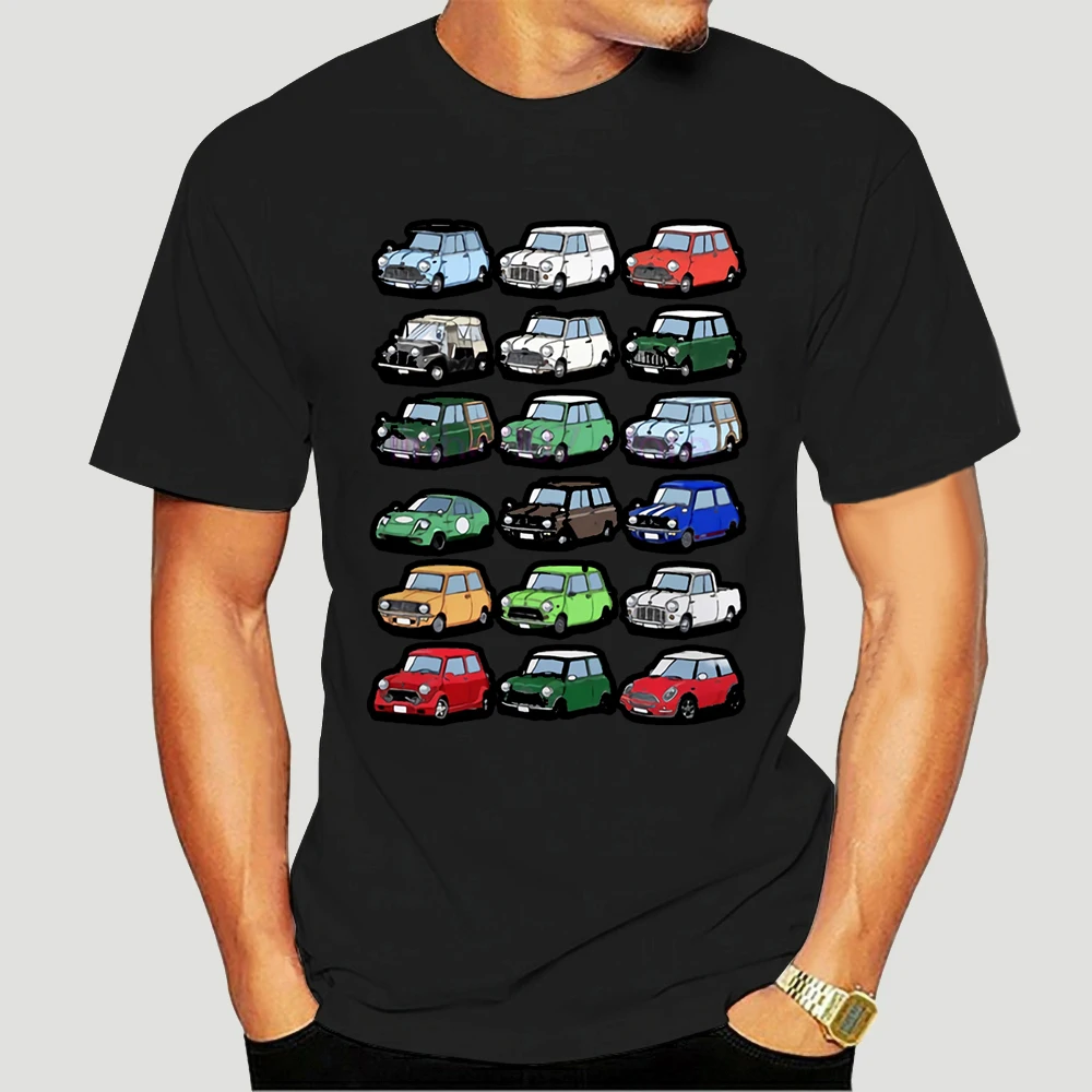 

2019 Стильная летняя мини-футболка стистиля Остин Мини Купер Остин классический автомобиль футболка с коротким рукавом 7054X