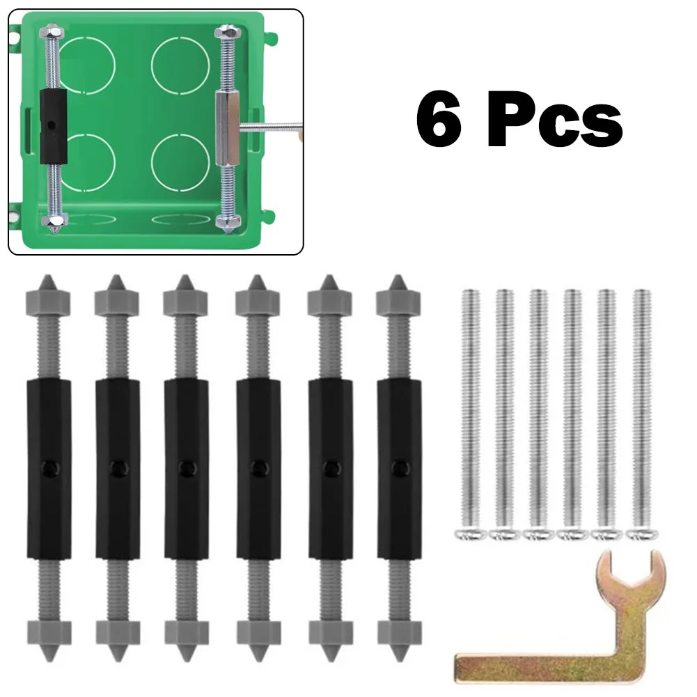 1set Cassette Repairer Fixing Screw 86 Type Lever Wall Plate Junction Box Repair Switch Socket Support Rod Adjustable Dark Box
1set Cassette Repairer Fixing Screw 86 Type Lever Wall Plate Junction Box Repair Switch Socket Support Rod Adjustable Dark Box