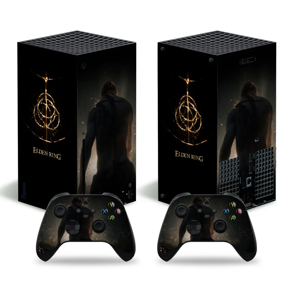Стильная наклейка ELDEN в виде кольца, наклейка для консоли Xbox серии X и 2 контроллеров Xbox серии X, Виниловая наклейка
Стильная наклейка ELDEN в виде кольца, наклейка для консоли Xbox серии X и 2 контроллеров Xbox серии X, Виниловая наклейка