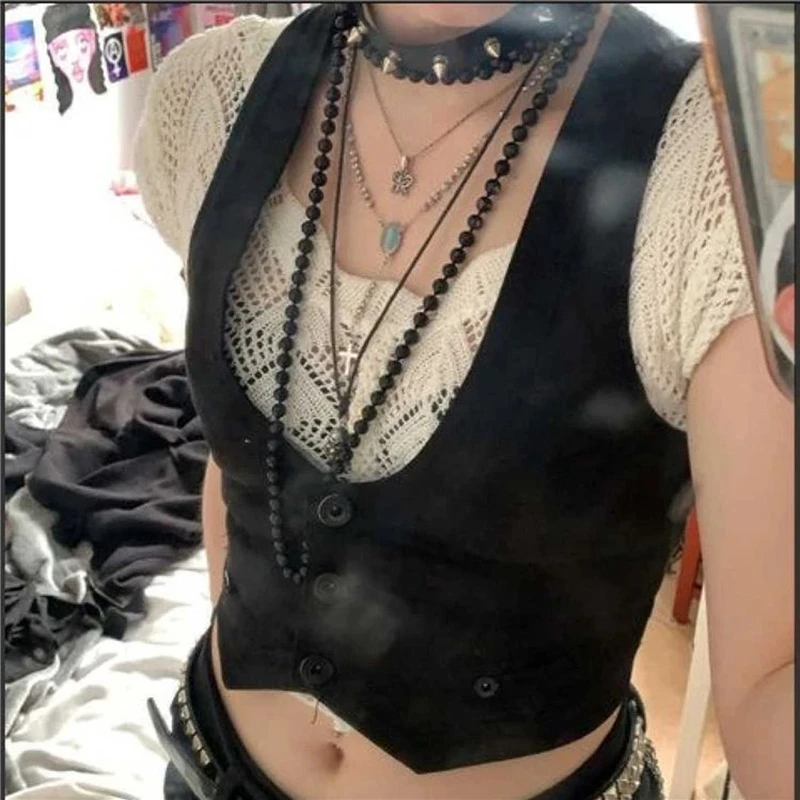 Women's Dressy Waistcoat Racerback Vest Tuxedo Suit Waistcoat Vintage Steampunk Jacquard Jacket Punk Style Corsetier
Women's Dressy Waistcoat Racerback Vest Tuxedo Suit Waistcoat Vintage Steampunk Jacquard Jacket Punk Style Corsetier