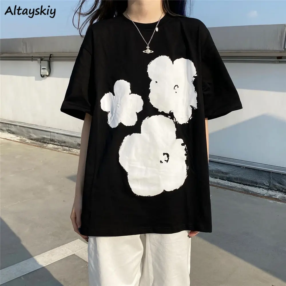 Women Short Sleeve T-shirts Printed Fashion Hot Sale Streetwear Harajuku Japan Style Bf Cool Chic High Street Hipsters Tshirts
Women Short Sleeve T-shirts Printed Fashion Hot Sale Streetwear Harajuku Japan Style Bf Cool Chic High Street Hipsters Tshirts