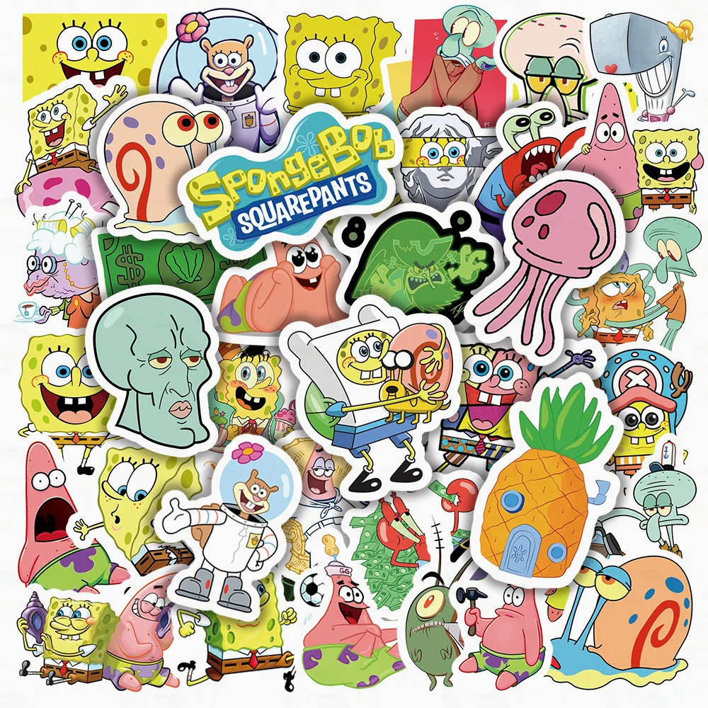 10/30/50Pcs Cute Cartoon Sponge Baby Sticker Aesthetics Diy Skateboard Laptop Guitar Graffiti Suitcase Waterproof Sticker Toy
10/30/50Pcs Cute Cartoon Sponge Baby Sticker Aesthetics Diy Skateboard Laptop Guitar Graffiti Suitcase Waterproof Sticker Toy