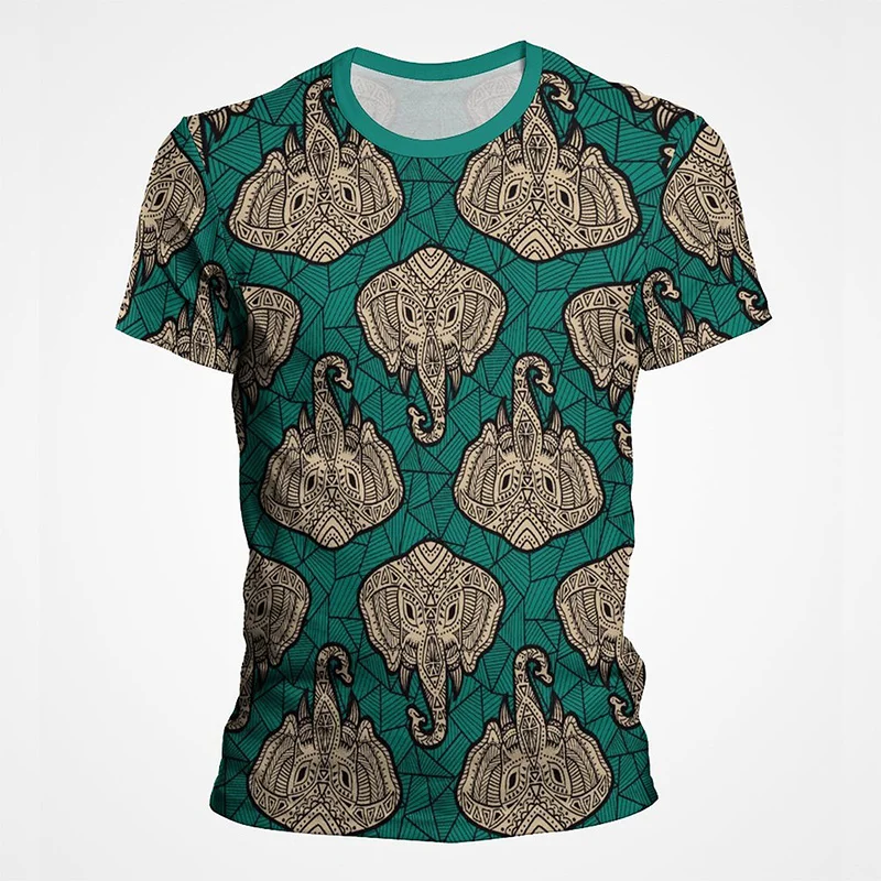 2023 New Elephant Totem Pattern T Shirt Men Women 3D Print Children Fashion T-shirt Summer Casual Short Sleeve Cool Tops Tee
2023 New Elephant Totem Pattern T Shirt Men Women 3D Print Children Fashion T-shirt Summer Casual Short Sleeve Cool Tops Tee