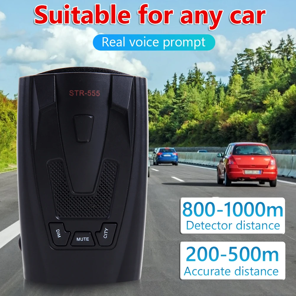 STR-555 Car Anti radar Detector English Russian Thai Voice Auto Vehicle Speed Alert Alarm Warning X K Anti radar Car Detector
STR-555 Car Anti radar Detector English Russian Thai Voice Auto Vehicle Speed Alert Alarm Warning X K Anti radar Car Detector