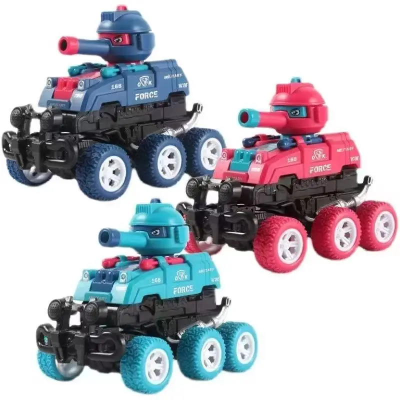 New!Inertia Tank Cars 6 Wheel Drive Off Road Vehicle Collision Deformation Launch Model Car Action Figures Robot Kids Gift
New!Inertia Tank Cars 6 Wheel Drive Off Road Vehicle Collision Deformation Launch Model Car Action Figures Robot Kids Gift