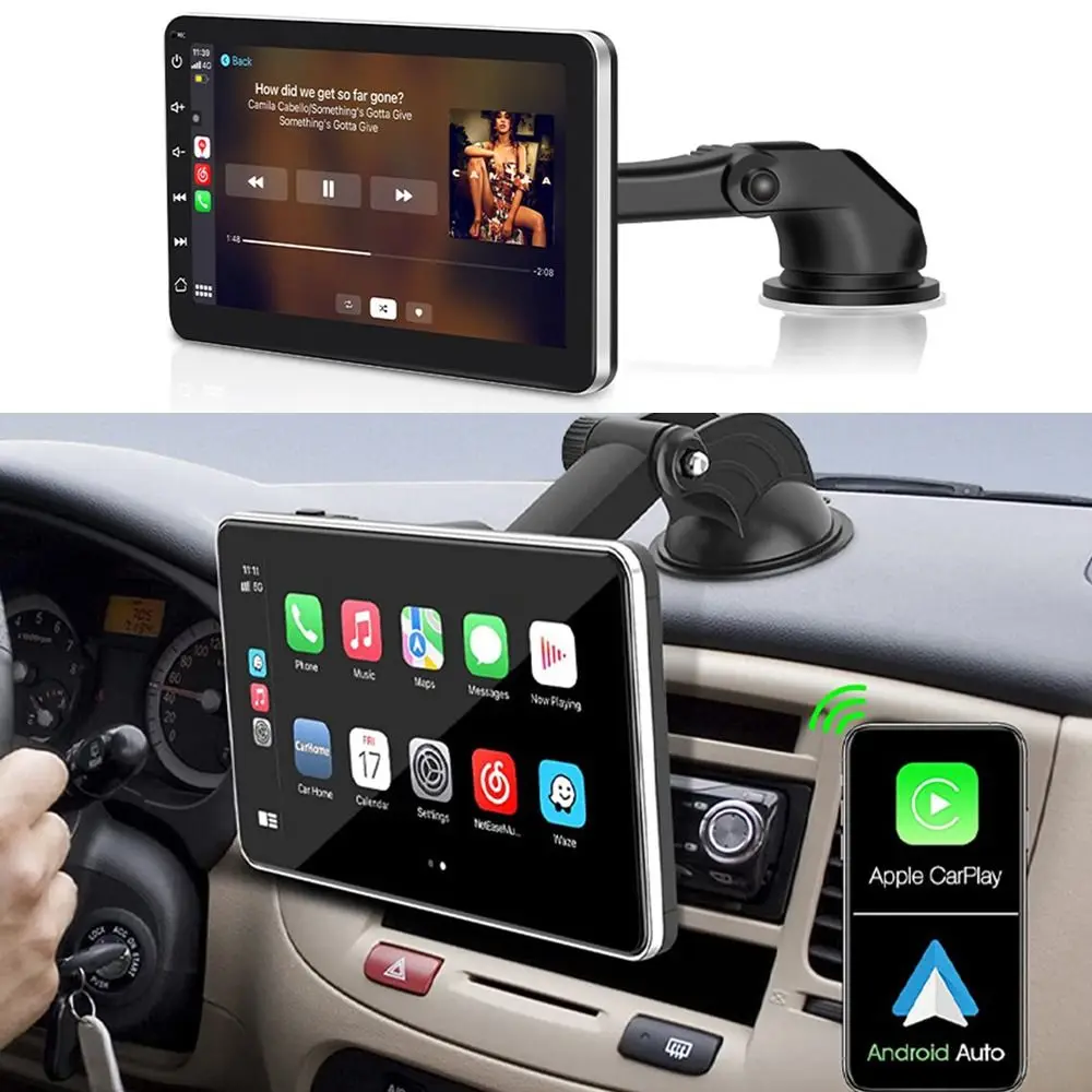 Touch Screen 7 inch HD Bluetooth Receiver Car Navigation Multimedia Video Player Car Radio For Apple Carplay Android
Touch Screen 7 inch HD Bluetooth Receiver Car Navigation Multimedia Video Player Car Radio For Apple Carplay Android