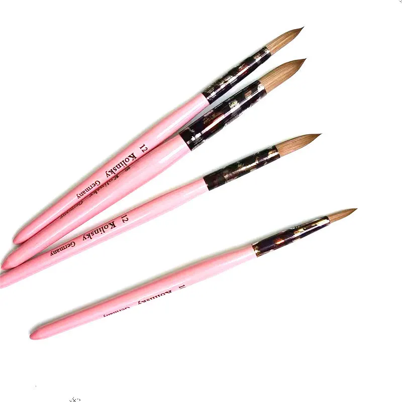 Art Mink Brush Wood Handle Gel Builder Manicure Brush Drawing Tools Nail Salon 
Art Mink Brush Wood Handle Gel Builder Manicure Brush Drawing Tools Nail Salon