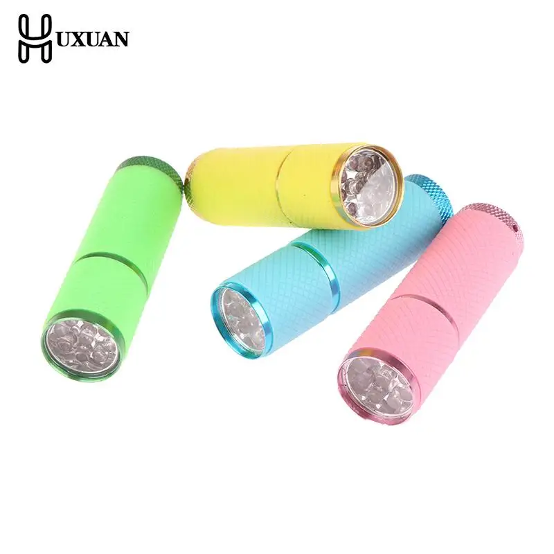Mini UV Led Light UV LED Lamp Nail Dryer For Gel Nails 9 LED UV395NM Flashlight Portability Nail Dryer Machine Nail Art Tools
Mini UV Led Light UV LED Lamp Nail Dryer For Gel Nails 9 LED UV395NM Flashlight Portability Nail Dryer Machine Nail Art Tools