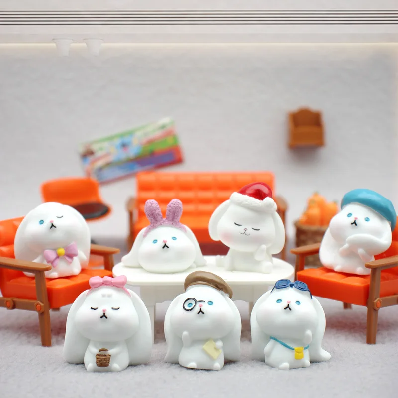 1/5 Pcs Resin Crafts Cute Mini Rabbit Micro Landscape Home Decoration Car Decoration Kawaii Things Miniatures Room Decor Statue
1/5 Pcs Resin Crafts Cute Mini Rabbit Micro Landscape Home Decoration Car Decoration Kawaii Things Miniatures Room Decor Statue