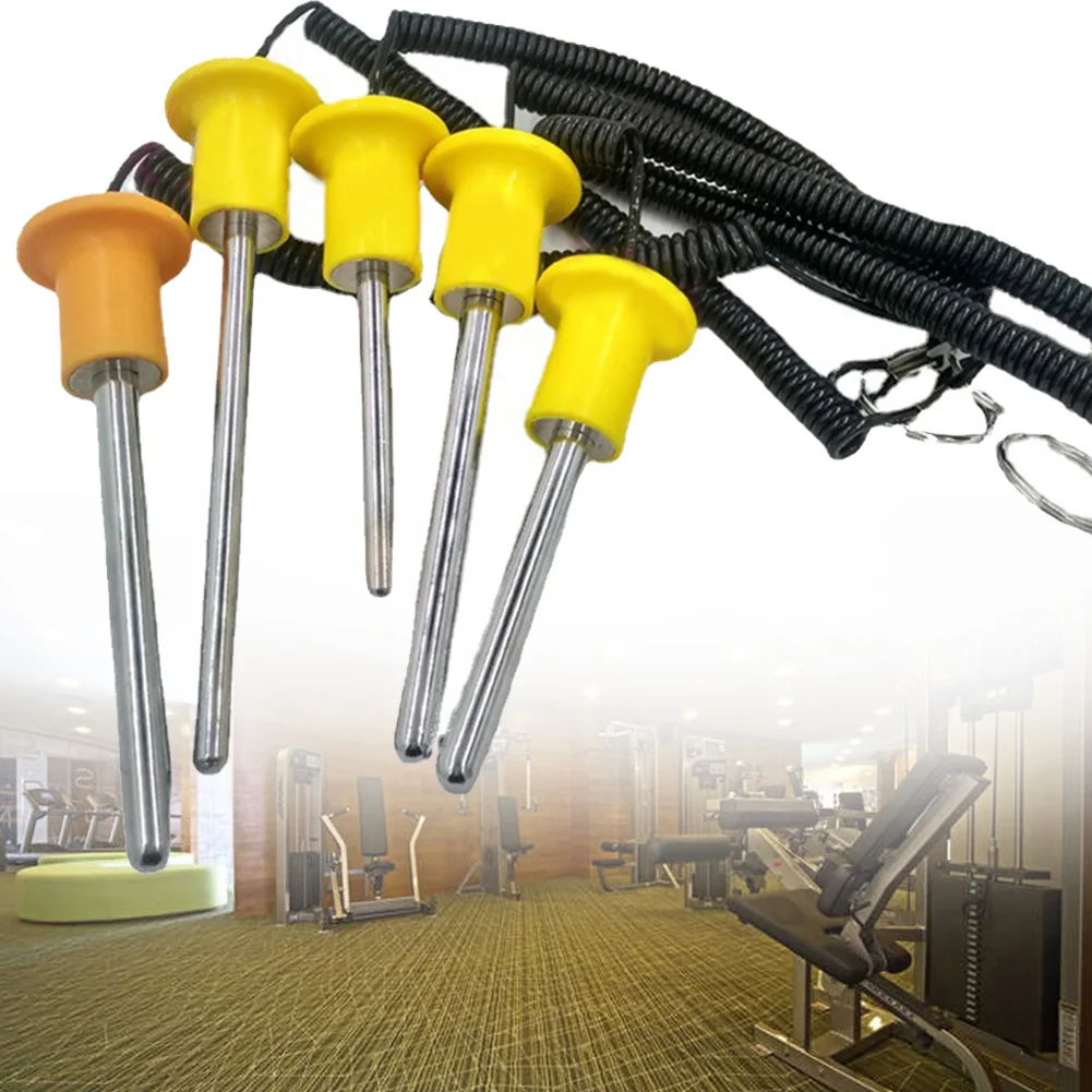 1pc Weight Stack Pin Magnetic Fitness Equipment Bolt Weight Stack Pin Gym Replacement Accessories M8/M10x80mm M8/M10x125mm
1pc Weight Stack Pin Magnetic Fitness Equipment Bolt Weight Stack Pin Gym Replacement Accessories M8/M10x80mm M8/M10x125mm