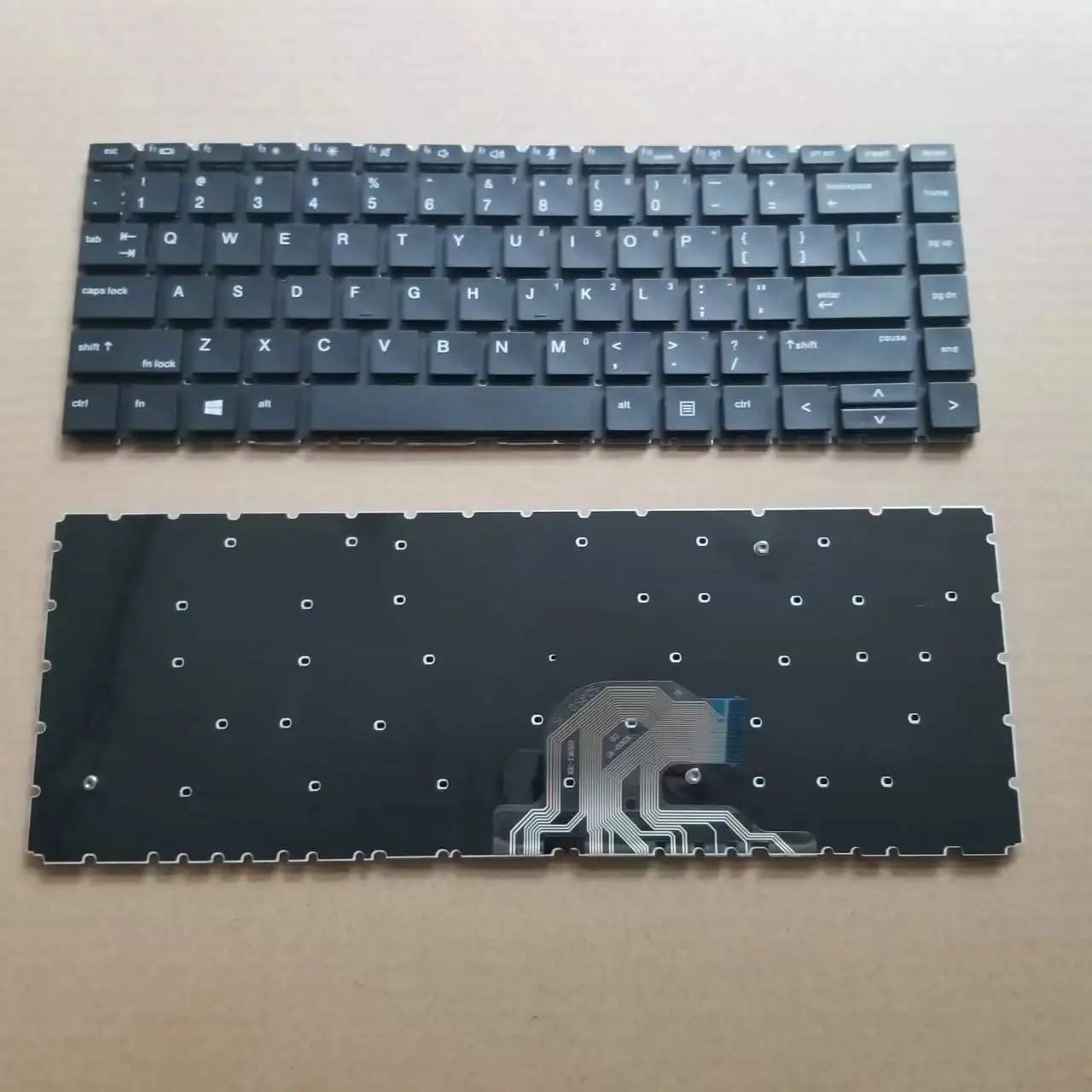 

Новинка, клавиатура для ноутбука HP Probook 440 G6 445 G6, клавиатура для ноутбука с американской раскладкой, черная, без рамки, без подсветки