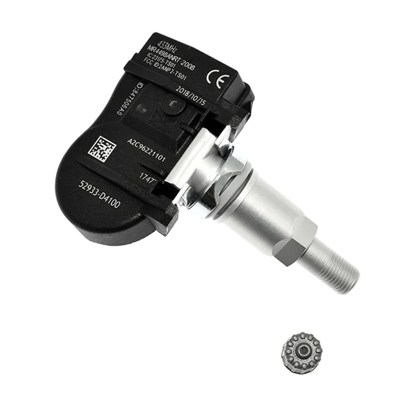 TPMS Tire Pressure Monitor System 433MHz Sensors For Elantra Genesis G90 Kona Sorento Optima Sportage Niro Soul 52933-D4100
TPMS Tire Pressure Monitor System 433MHz Sensors For Elantra Genesis G90 Kona Sorento Optima Sportage Niro Soul 52933-D4100